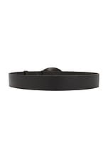 Metal Buckle Leather Belt - thumbnail 5