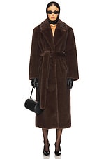 Darelle Darelle Faux Fur Maxi Coat - thumbnail 4