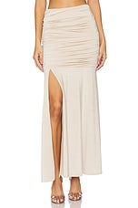 Drea Ruched Maxi Skirt