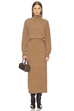 Leslia Belted Midi Dress - thumbnail 4