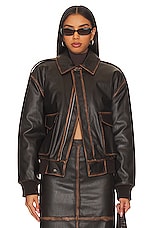 Bo Faux Leather Jacket