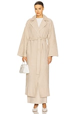 by Marianna Kofi Suede Trench Coat