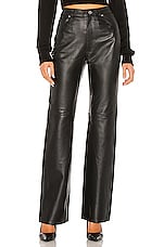 Mila Leather Boot Cut Pant