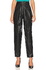 Product image of L'Academie Kathryn Leather Pant. Click to view full details