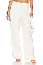 Product image of L'Academie Anor High Shine Satin Pants. Click to view full details