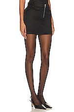 L'Academie Parker Mini Skirt in Black | REVOLVE