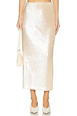 by Marianna Ceci Sequin Midi Skirt