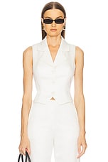 by Marianna Carinne Satin Vest Top