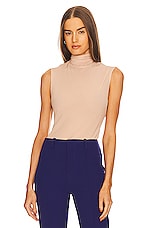 Product image of L'Academie Sheer Turtleneck Shell. Click to view full details
