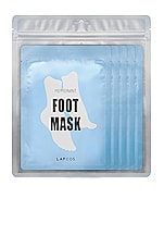 Product image of LAPCOS Peppermint Cooling Foot Mask 5 Pack. Click to view full details