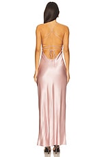Alisa Satin Maxi Dress - thumbnail 6