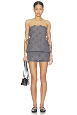 Thora Wrap Bloomer Shorts - thumbnail 8