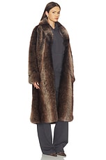 Cairo Faux Fur Coat - thumbnail 7