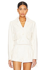 Product image of Line & Dot Selena Fringe Jacket. Click to view full details