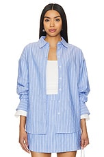 Mer Button Down Top