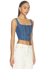 Seamed Zip Bustier - thumbnail 5