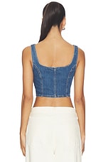 Seamed Zip Bustier - thumbnail 6