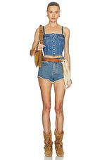 Denim Tube Top - thumbnail 7