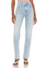 Product image of LE JEAN High Rise Sabine Straight. Click to view full details