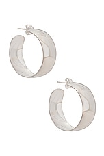 XL Dome Hoop Earrings