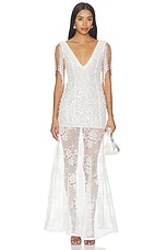 Lacey White Glow Dress - thumbnail 4
