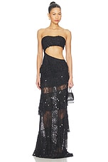 Luna Veil Tier Dress - thumbnail 4