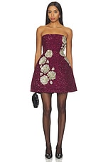 Midnight Rosette Dress - thumbnail 4