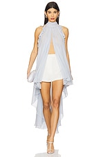 Gathered Halter Top - thumbnail 3