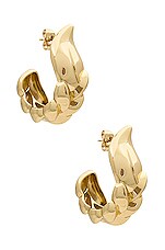 Product image of Lili Claspe Frida Braided Hoop Earrings. Click to view full details