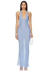Carrie Halter Dress - thumbnail 4