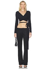 Low Waisted Slim Pant - thumbnail 8