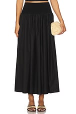 Knit Yoke Skirt