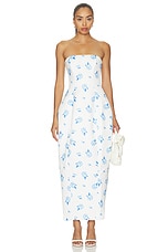Jessica Cocoon Bustier Maxi Dress - thumbnail 4