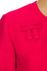 Aliza Bow Long Sleeve Mini Dress - thumbnail 7