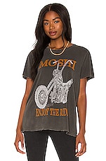 Product image of Lauren Moshi Wolf Boyfriend Tee. Click to view full details