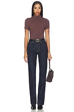 Demi Fitted Mock Neck Top - thumbnail 7