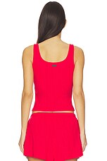 Pointelle Scoop Neck Tank - thumbnail 6