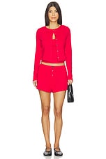 Pointelle Scoop Neck Tank - thumbnail 7