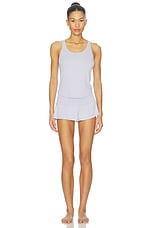 Soft Modal Rib Curved Hem Tank Top - thumbnail 7