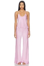 Washable Silk Bias Cami Pant Set - thumbnail 3