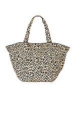 Loeffler Randall Claire Ruffle Tote in Leopard | REVOLVE