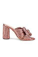 Product image of Loeffler Randall Penny Pleated Knot Mule. Click to view full details
