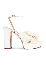 Product image of Loeffler Randall Natalia Pleated Knot Platform. Click to view full details