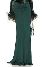 Ruched Maxi Skirt