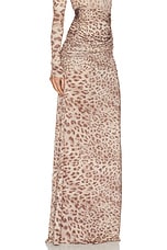 Printed Jersey Shirred Hip Skirt - thumbnail 5