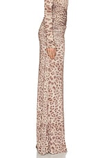 Printed Jersey Shirred Hip Skirt - thumbnail 6