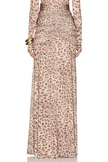 Printed Jersey Shirred Hip Skirt - thumbnail 7