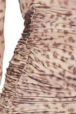 Printed Jersey Shirred Hip Skirt - thumbnail 9