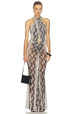 Mesh Ruched Maxi Skirt - thumbnail 8