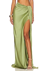 Asymmetric Maxi Skirt